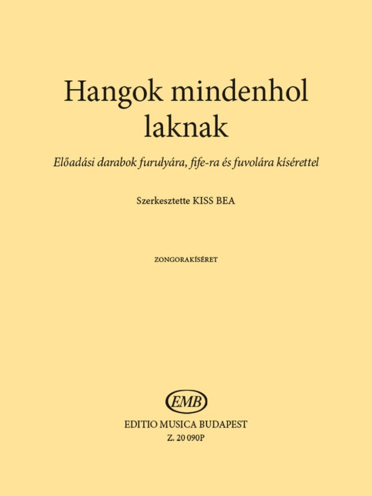 Hangok mindenhol laknak 2-piano acc